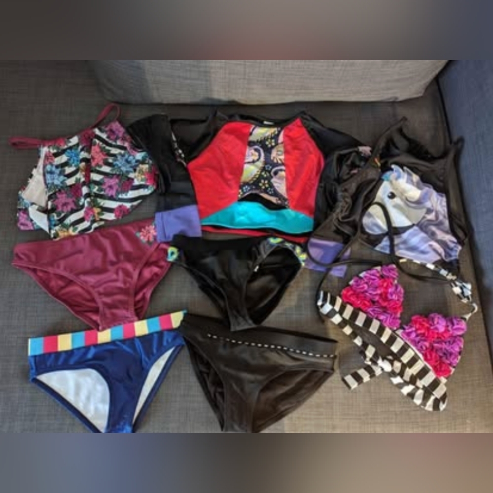 Limeapple girls swim separates size 4 to 8